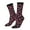 2 Black-1, variant on Foxes In Different Poses Print Adult Socks for Men & Women,Calf Socks, Ankle Socks,Boots Socks,Breathable Casual Sock,Unisex Crew Socks