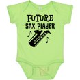 thumbnail image 3 of Inktastic Future Saxophone Player Sax Music Boys or Girls Baby Bodysuit, 3 of 5