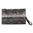 thumbnail image 1 of Bolso de mano con estampado de serpiente de cuero PU retro para mujer (negro) Tmvgtek Oficina Multiescena Multifunción, 1 of 9