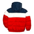 thumbnail image 2 of Levi's Boys' Colorblock Hooded Puffer Jacket, Sizes 8-20, 2 of 2