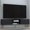 Black, variant on Ample Surface, Central Shelving / Suitable for Living Area TV Setup