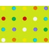 Pack of 1, Party Dots Gift Wrap 18" x 833' Gift Wrap Full Ream Roll for Holiday, Party, Kids' Birthday, Wedding & Special Occasion Packaging
