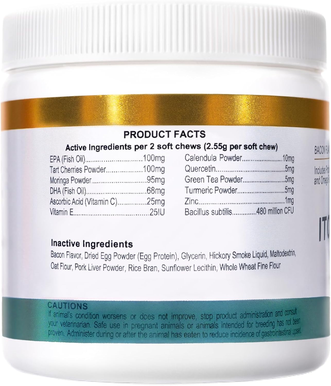 PET SCY Itch and Allergy Plus Chews - Dog Allergy Relief & Itch Support - 5.4oz, 3 Pack