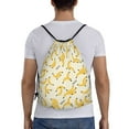 thumbnail image 2 of Bingfone Banana Drawstrings Backpacks Bags For Men Women Gym Drawstrings Bag, 2 of 9