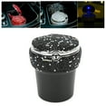 thumbnail image 4 of Bling Bling Car Ashtray, Universal Multifunctional Auto  Holder -Studded  For Vehicle Black,White,Red, 4 of 8