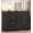 Black-1, variant on Casendy Upscale Smart High Nightstand with LED Lights, Wireless Charging & USB Ports, Modern 3-Drawer Bedside Table for Bedroom