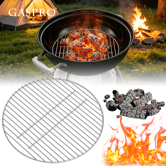 GASPRO 7441 Charcoal Grate Replacement for Weber Charcoal Grill, 17" Heavy Duty Fire Grate for Holding Charcoal, Fits Master-Touch, Performer, Jumbo Joe, Kettle