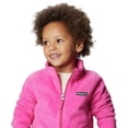 thumbnail image 4 of Chaqueta polar Columbia Benton Springs rosa para bebé niña XS, 4 of 9