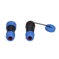 thumbnail image 3 of Aviation Plug, Pure Copper Gold Plated Welding Free Installation Cable Connectors  For Instruments For Communication Equipment For Computers 2 Core,3 Core,4 Core,5 Core, 3 of 8