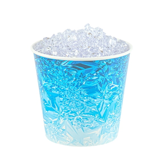Restaurantware-Cater Tek 10 Pound Ice Buckets, 100 Insulated Wine Buckets - Disposable, Wide Mouth, Blue Paper Ice Holders, Ideal For Cocktail Bars, Parties, Weddings, Events, And More