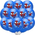 thumbnail image 3 of Globos de látex de 12 pulgadas de Spidey y sus increíbles amigos, decoraciones para fiestas de cumpleaños de Spiderman para niños, suministros para fiestas de baby shower, 3 of 5