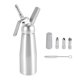 thumbnail image 1 of Professional Whipped Cream Dispenser Stainless Steel 500ML Capacity Canister Homemade Whipped Cream, 1 of 5