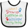 thumbnail image 3 of Inktastic Electrical Engineer Like Daddy Boys or Girls Baby Bib, 3 of 4