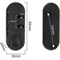 thumbnail image 2 of 6 x Suitcase Lock Combination Locks Code Lock Combination Lock Luggage Locks Travel Locks Security Lock Luggage Locks for Travel Suitcase Backpack, 2 of 5