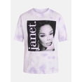 thumbnail image 5 of Janet Jackson Men's & Big Men's Oversized Graphic Tee Shirt, Sizes XS-3XL, 5 of 5