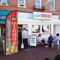 thumbnail image 2 of QSUM Tacos Burritos Sign Feather Flag with Pole Kit,7FT Tacos Burritos Decoration Display, Tacos Burritos Business Sign,Tacos Burritos Swooper Flag, 2 of 8