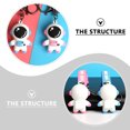 thumbnail image 6 of KALLORY  Astronaut Charm Key Keychain Portable Space Lover Gift, 6 of 8