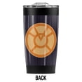 thumbnail image 2 of Green Lantern Orange Symbol Stainless Steel Tumbler 20 oz Coffee Travel Mug/Cup, Vacuum Insulated & Double Wall with Leakproof Sliding Lid | Great for Hot Drinks and Cold Beverages, 2 of 7
