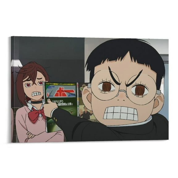 Posters for Room Aesthetic DAN DA DAN Anime Decoration Poster Cool Artworks Painting Wall Art Canvas Prints Hanging Picture Home Decor Posters Gift 24x36inch(60x90cm)