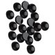 thumbnail image 4 of 20 piezas de cabujones de piedras naturales BLESIY DIY Flatback Cabochon Stones Suministros de Negro, 4 of 5