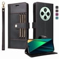 thumbnail image 1 of FOXDOCK Funda tipo Cartera para Xiaomi POCO M7 – Cubierta de Cuero PU con Múltiples Ranuras, Bolsillo para Efectivo y Correa de Muñeca, 1 of 6