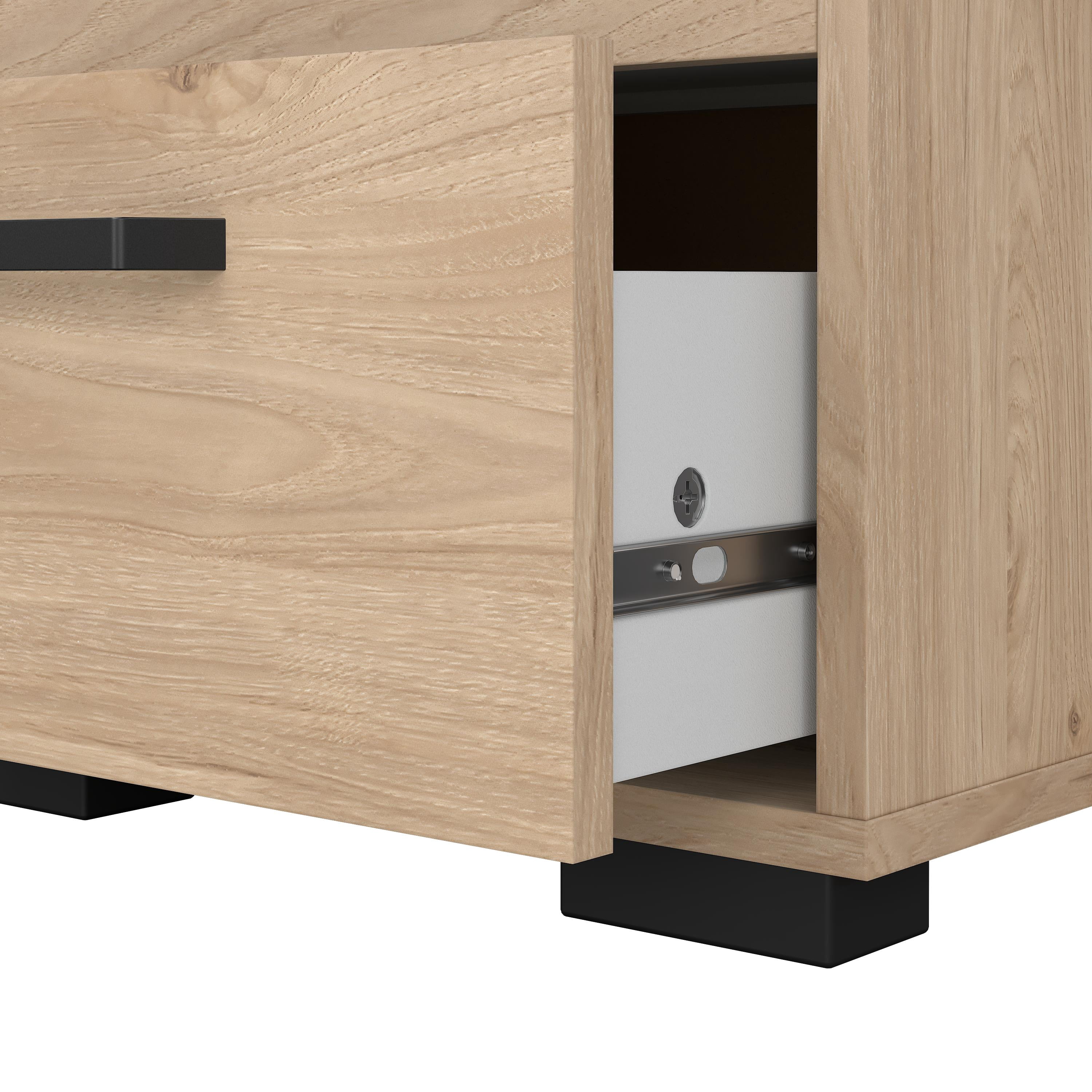 Tvilum Sofia 2 Drawer Jackson Hickory Nightstand - Set of 2