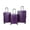 Purple, variant on Moda ABS Hard Side 3 Piece Luggage Set, Includes 28-inch and 24-inch Checked and 20-inch carry-on Luggage, Blue