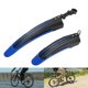 thumbnail image 3 of Yuarrent Guardabarros ajustables para bicicleta, 2 uds., guardabarros para rueda delantera/trasera, alas para bicicleta de montaña, accesorios para Ciclismo azul negro Yuarrent OD0529-03, 3 of 6