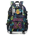 thumbnail image 1 of Basketball Player Backpack, Multi-function Backpack, Travel Backpack, Fan Bag, Unisex, Lakers School Bag, Large Capacity Backpack-week, 1 of 3