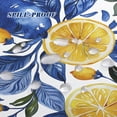 thumbnail image 5 of Summer Tablecloth 60" x 84" Rectangle, Lemon Leaves Table Cloths Spill-Proof Stain Resistant Wrinkle Free Table Cover for Dining, Party, Picnic, 5 of 7