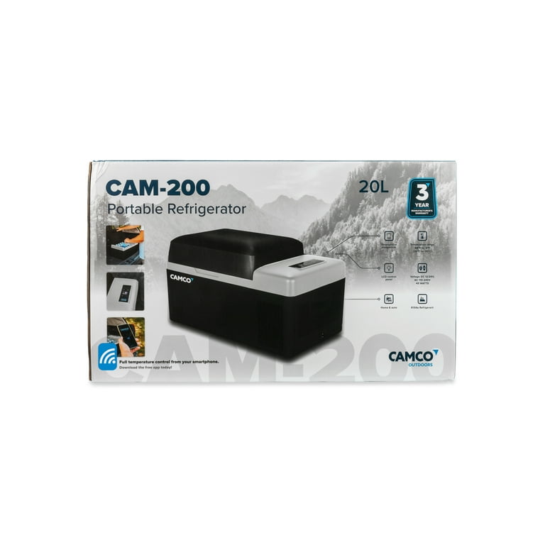 Camco Cam 200 Portable Refrigerator Adjust from 4 F to 68 F