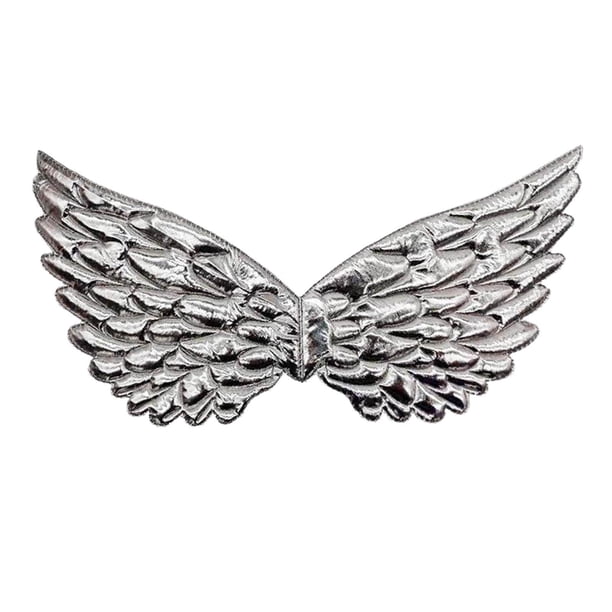 Alas de ángel para niños, accesorios de disfraz, disfraz de ángel para niños, alas de disfraz Plata