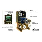 Eagle-1000 FR 1 / 2 محرك مشغل بوابة الشرائح HP مع أجهزة التحكم عن بعد 2 ، وجهاز الاستقبال 1 ، وجهاز مراقبة عين الصورة
