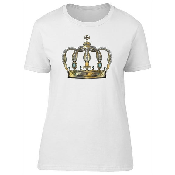 Cool Royal King Queen Crown T-Shirt Women -Image by Shutterstock, Female XX-Large