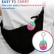thumbnail image 5 of Push Bubble Llavero Sensorial Juguete Autismo Necesidades Especiales Alivio Del Estrés Juguete De Descompresión De Silicona Rompecabezas Portátil Burbuja Llavero Para Adultos Niños 26 Letra Minnieouse AP005920-00, 5 of 6