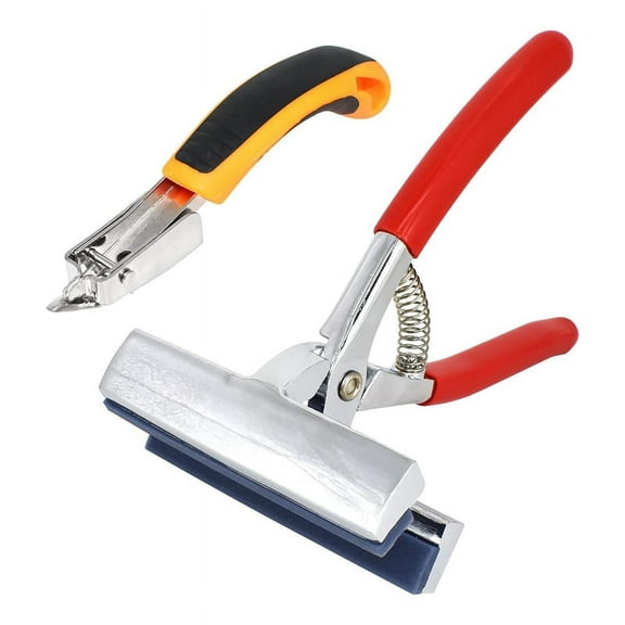 Duty Canvas Pliers and Staple Remover Set, Stainless Steel Anti- Canvas Stretching Pliers Stretcher with Spring
