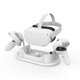 thumbnail image 2 of Inteprter Estación de carga de auriculares de juego VR Gamepad soporte de base de pantalla ajustable tipo C reemplazo de de velocidad rápida Electrónica Blanco, 2 of 6