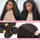 thumbnail image 4 of Hair Bundles Cenglou Kinky Straight 100% cabello humano de 70 cm, 4 of 7