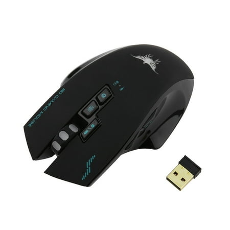 Super cost-effective 2.4G wir eless Wired Gaming Mouse Optical Mice with 4 Adjustable DPI Levels 8 Buttons 3 Colors Breathing Lights for PC for Mac