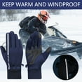 thumbnail image 6 of Wovilon Winter Warm Gloves Anti-Slip Telefingers Gloves Diving Cloth Plus Velvet Gloves Thickened Outdoor Sports Gloves for Men and Women, 6 of 6
