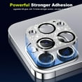 thumbnail image 4 of PINHEN for iPhone 15 Pro/iPhone 15 Pro Max Camera Lens Protector, Matte Alloy [Shatterproof Test] 9H Tempered Glass Camera Screen Protector Scratch Resistant Cover Accessories, 4 of 6