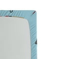 thumbnail image 2 of Ambesonne Pirate Fitted Sheet, Cartoon Marine Adventure, Full Size, Blue Dark Pink, 2 of 2