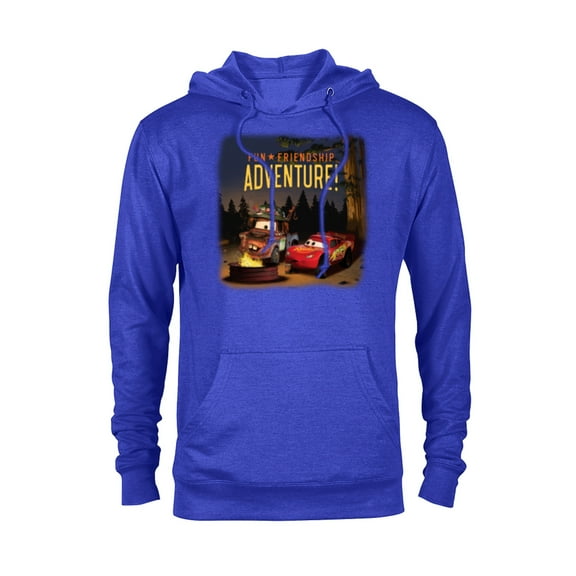 Disney and Pixar’s Cars Fun Friendship Adventure - Pullover Hoodie for Adults - Customized-Royal