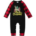 thumbnail image 3 of SYNPOS Infant Baby Boys Christmas Jumpsuit Newborn Romper Long Sleeve One-Piece Outfits 0-18Months, 3 of 9