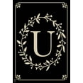 thumbnail image 3 of Briarwood Lane Classic Monogram Letter U Garden Flag, 3 of 4