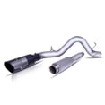 thumbnail image 2 of Gibson Exhaust Exhaust System Kit 70-0039 Patriot Series Axle-Back System; Stainless Steel; With Muffler; 4 Inch Pipe Diameter; Single Exhaust With Single Exit; Behind Rear Side Tire Exit, 2 of 5