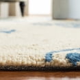 thumbnail image 4 of Safavieh Chelsea Abagail Geometric Area Rug, Ivory/Blue, 3' x 3' Round, 4 of 10