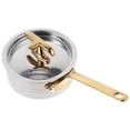 thumbnail image 4 of Sauce Pan Kitchen Oil Pot Stainless Steel Milk Pot Small Sauce Pan Multi-function Pouring Oil Pot, 4 of 8
