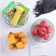 thumbnail image 4 of Cuenco Grande, Frutero , Soporte para Comida, Soporte para Estante, Bandeja para Cuenco , 5kg, 10 Pulgadas de Diámetro Verde Colco Tazón de fuente de fruta, 4 of 6