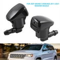 thumbnail image 2 of 2x Front Windscreen Washer Nozzle Wiper Spray Jet For Cherokee 11-20, 2 of 5